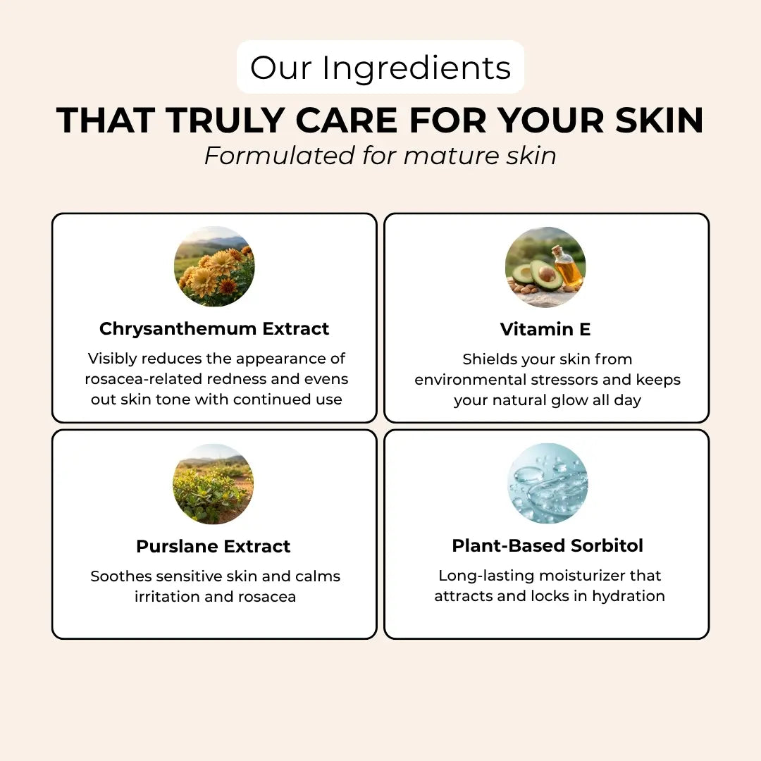 Melya™ Changing Foundation For Rosacea